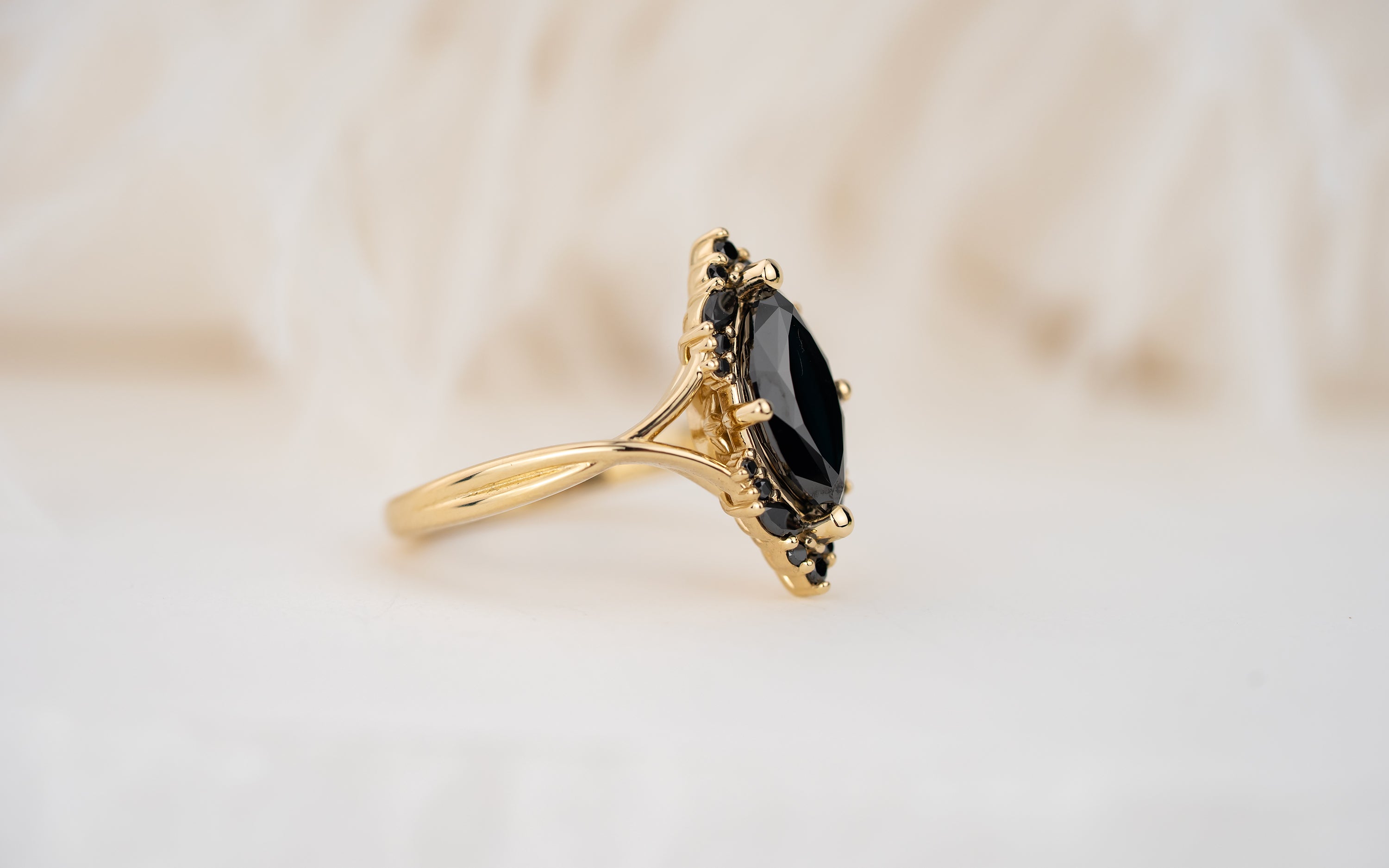 The Everlight Ring | 1.69 CT Black Diamond