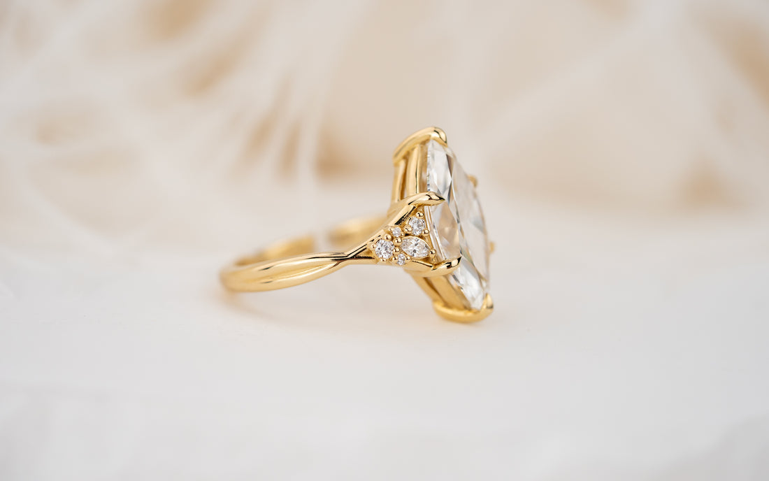 The Lyria Ring | 3.5 CT Marquise Diamond