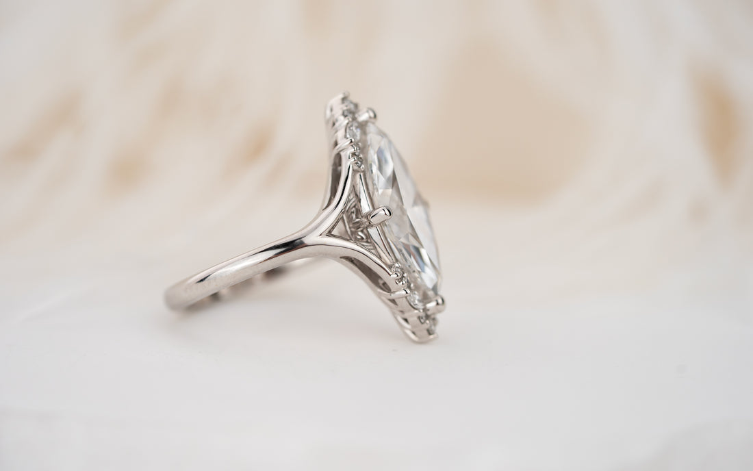 The Everlight Ring | 3.8 CT Marquise Diamond