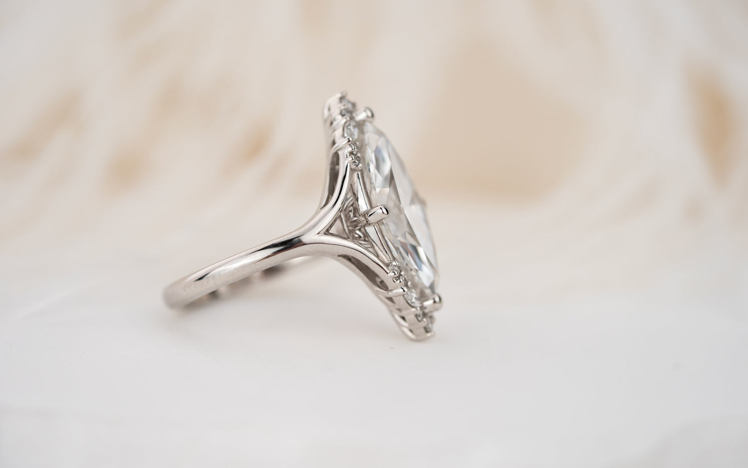 The Everlight Ring | 3.8 CT Marquise Diamond