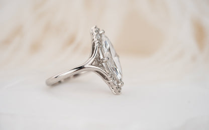 The Everlight Ring | 3.8 CT Marquise Diamond