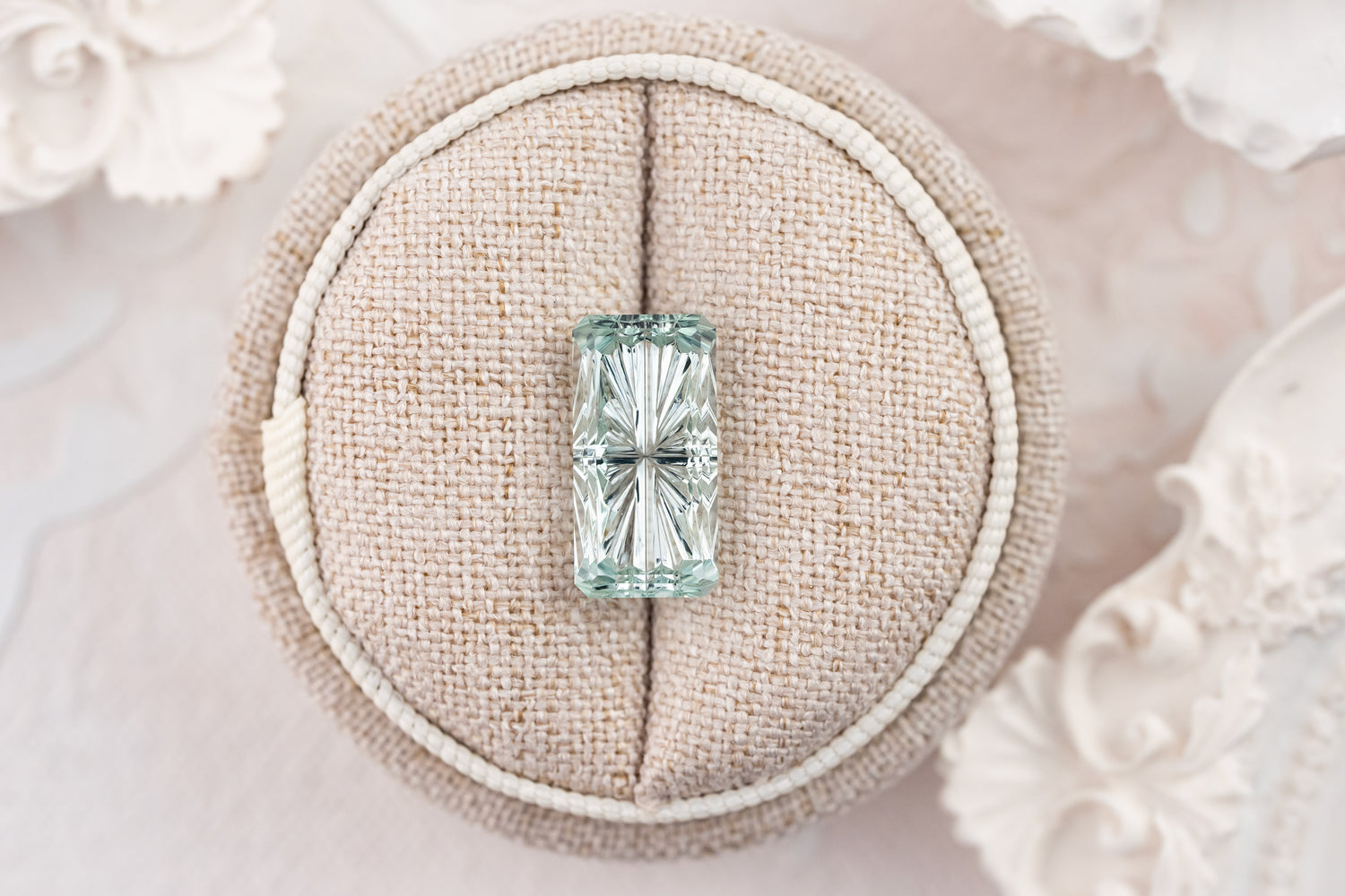 4.87 CT Rectangular Starbrite™ Aquamarine