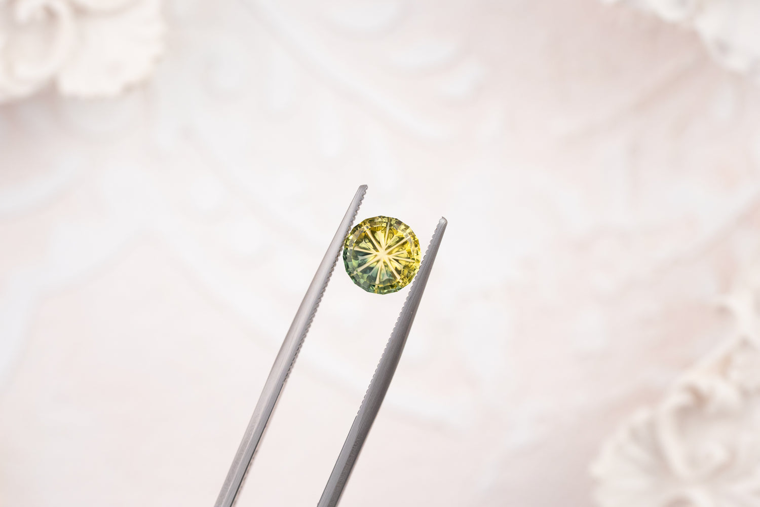 1.40 CT Round Starbrite™ Cut Bicolor Australian Sapphire