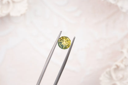 1.40 CT Round Starbrite™ Cut Bicolor Australian Sapphire