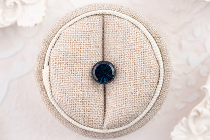 2.32 CT Round Starbrite™ Cut Dark Blue Australian Sapphire