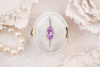 1.25 CT Marquise Cut Purple Sapphire - Lavender Creek Gems 