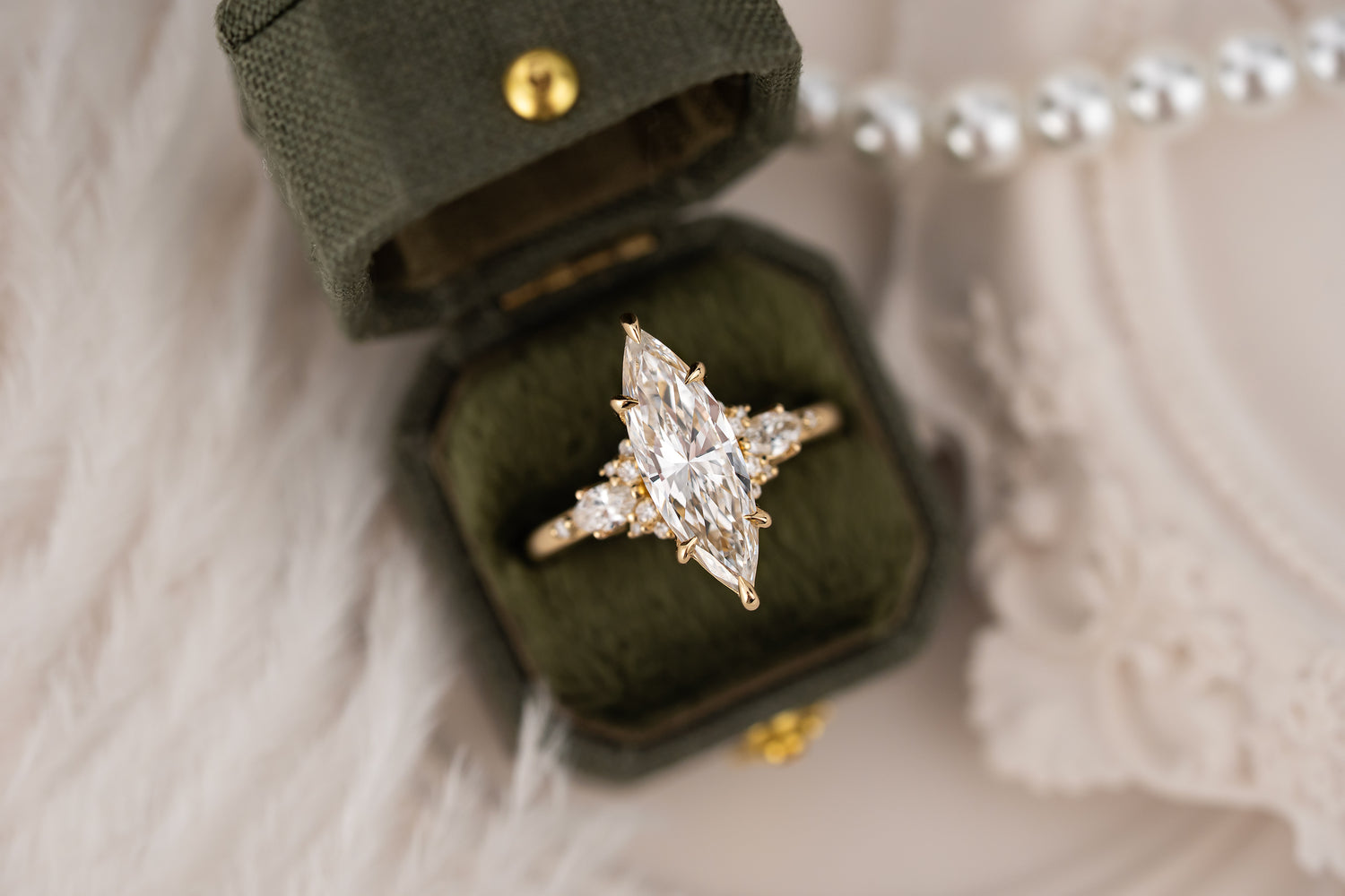 The Ascendant Ring | 2.23 CT Marquise Diamond