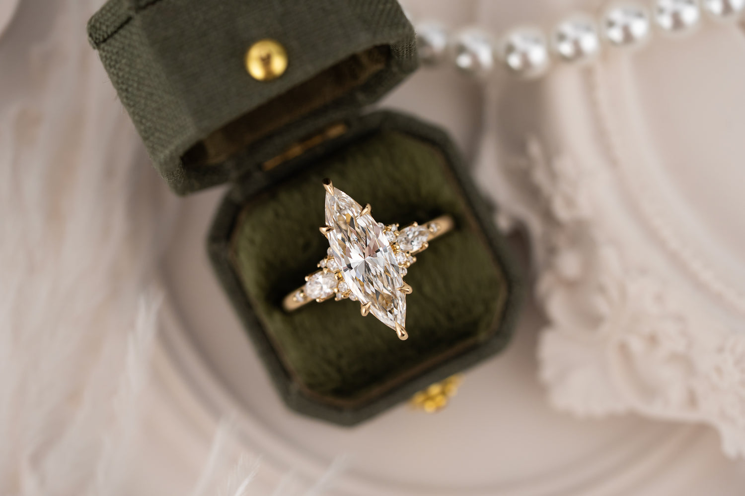 The Ascendant Ring | 2.23 CT Marquise Diamond