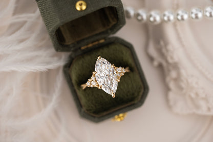 The Lyria Ring | 3.5 CT Marquise Diamond