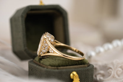 The Sitara Ring | 4 CT Radiant Diamond