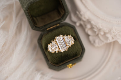 The Vivienne Ring | 2 CT Baguette Diamond