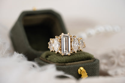 The Vivienne Ring | 2 CT Baguette Diamond