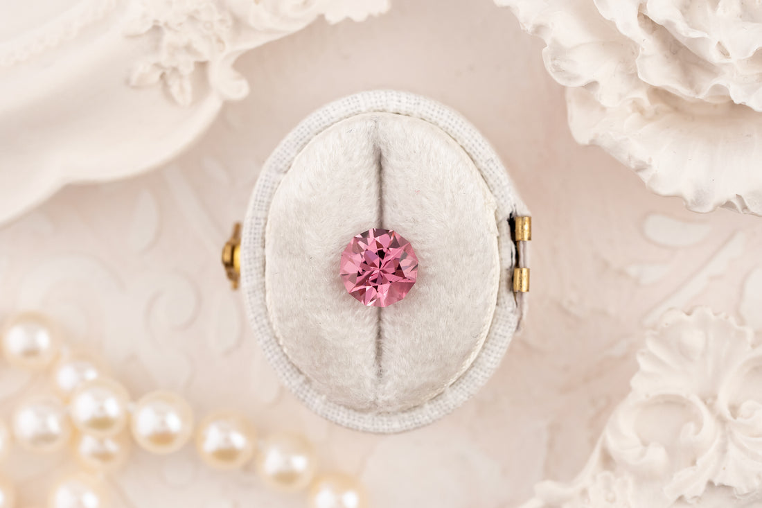 1.95 CT Round Cut Baby Pink Spinel - Lavender Creek Gems 