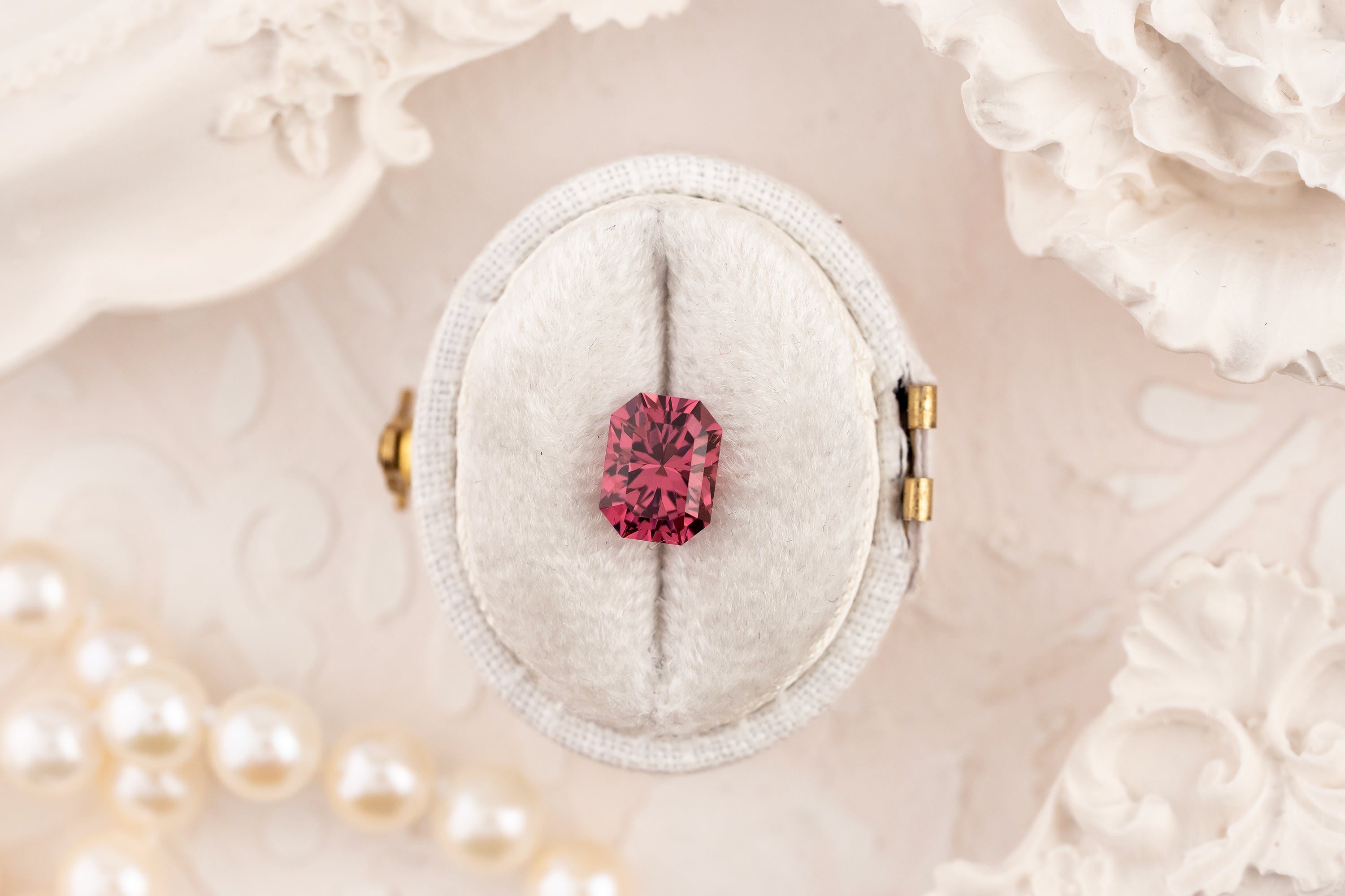 2.08 CT Radiant Cut Pink Spinel - Lavender Creek Gems 