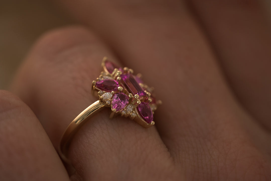 The Camilla Pink Sapphire Ring