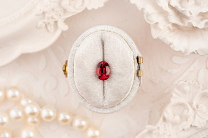 1.13 CT Oval Cut Red Spinel - Lavender Creek Gems 