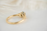The Serendipity Ring | 1.05 CT Cushion Starbrite™ Montana Sapphire - Lavender Creek Gems 