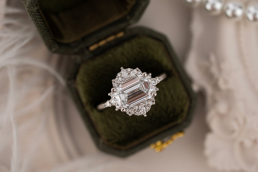 The Comtesse Ring | 2.68 CT Emerald Cut Diamond