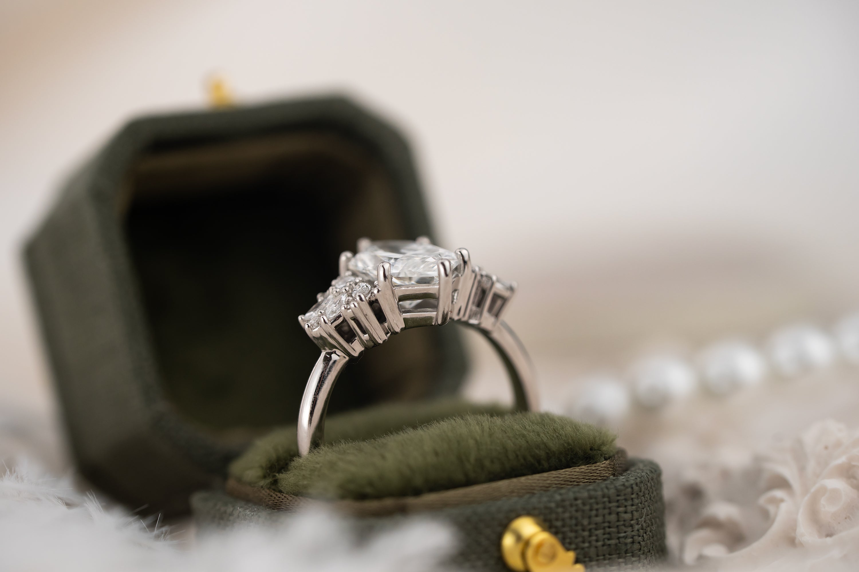 The Rosalie Ring | 2.27 CT Dutch Marquise Diamond