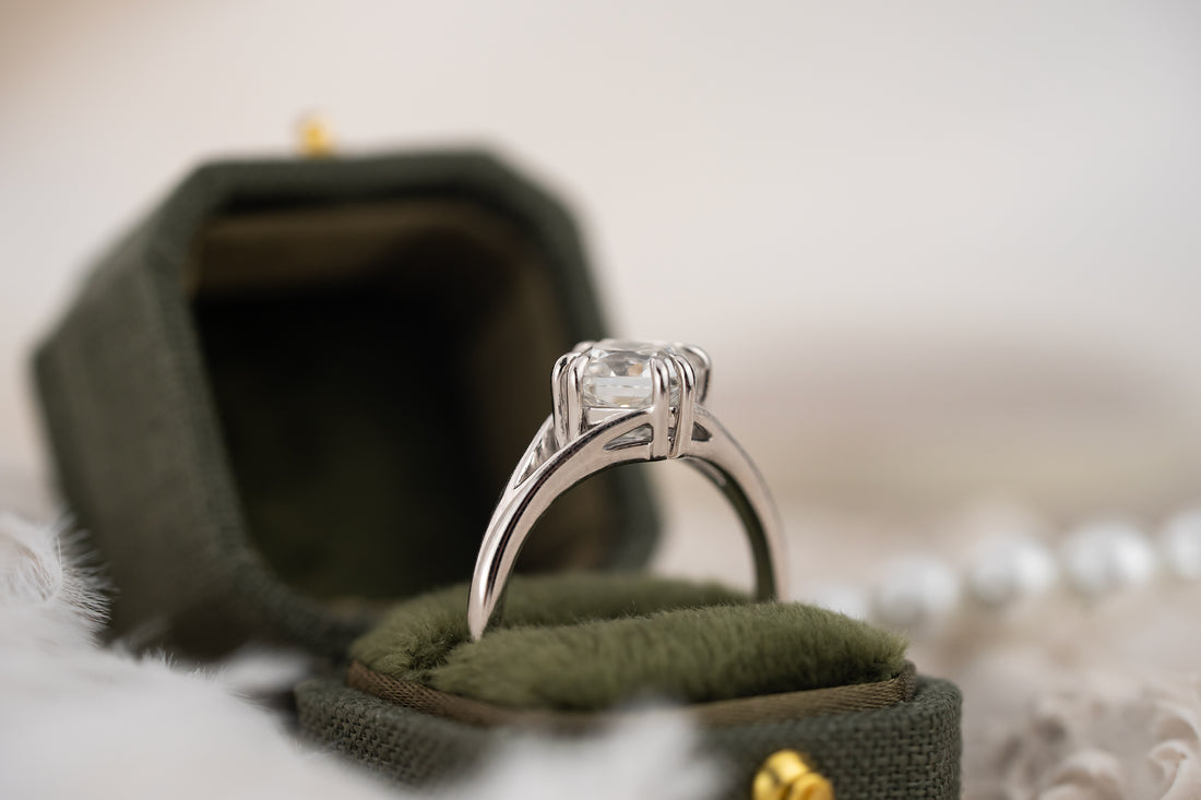 The Willow Ring | 2.06 CT Square Radiant Diamond