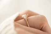 The Maeve Ring | 1.4 CT Pear Starbrite™ Pink Sapphire - Lavender Creek Gems 