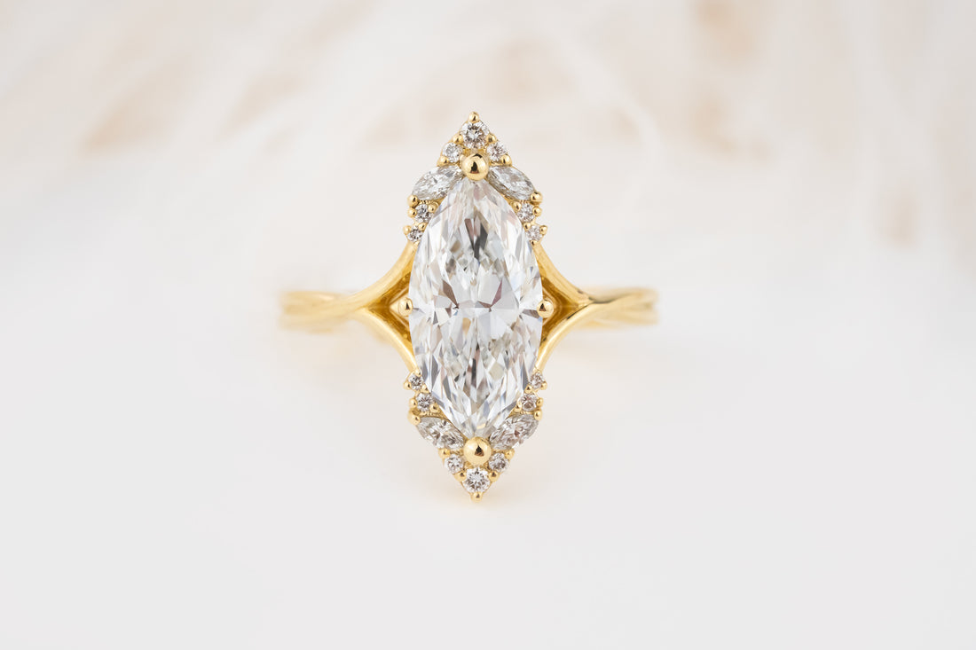 The Everlight Ring | 2.38 CT Marquise Diamond - Lavender Creek Gems 
