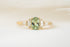 The Maeve Ring | 0.91 CT Oval Mint Green Sapphire - Lavender Creek Gems 