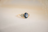 The Vivienne 1.95 CT Oval Sapphire Ring - Lavender Creek Gems 