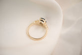 The Vivienne 1.95 CT Oval Sapphire Ring - Lavender Creek Gems 