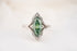 The Everlight Ring | 2.3 CT Marquise Green Diamond - Lavender Creek Gems 