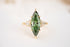 The Ascendant Ring | 3.3 CT Marquise Green Diamond - Lavender Creek Gems 