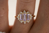 The Marial Ring | Lilac Spinel - Lavender Creek Gems 