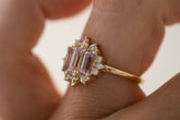 The Marial Ring | Lilac Spinel - Lavender Creek Gems 