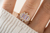 The Marial Ring | Lilac Spinel - Lavender Creek Gems 