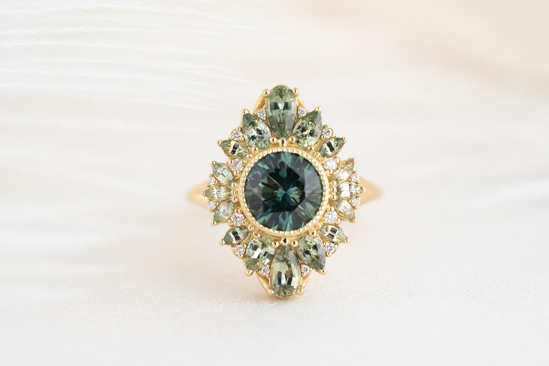 The Aurelia Ring | Montana Sapphire - Lavender Creek Gems