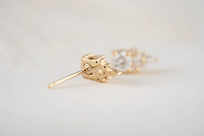 The Maeve Stud Earrings | Diamond