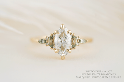 The Maeve Ring | Marquise Diamond - Lavender Creek Gems 