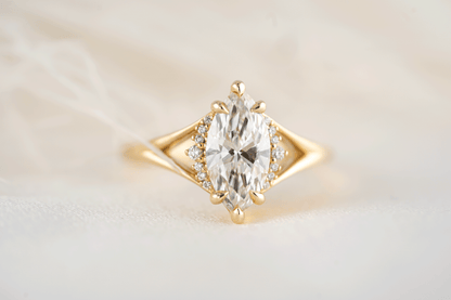 The Serendipity Ring | Marquise Diamond