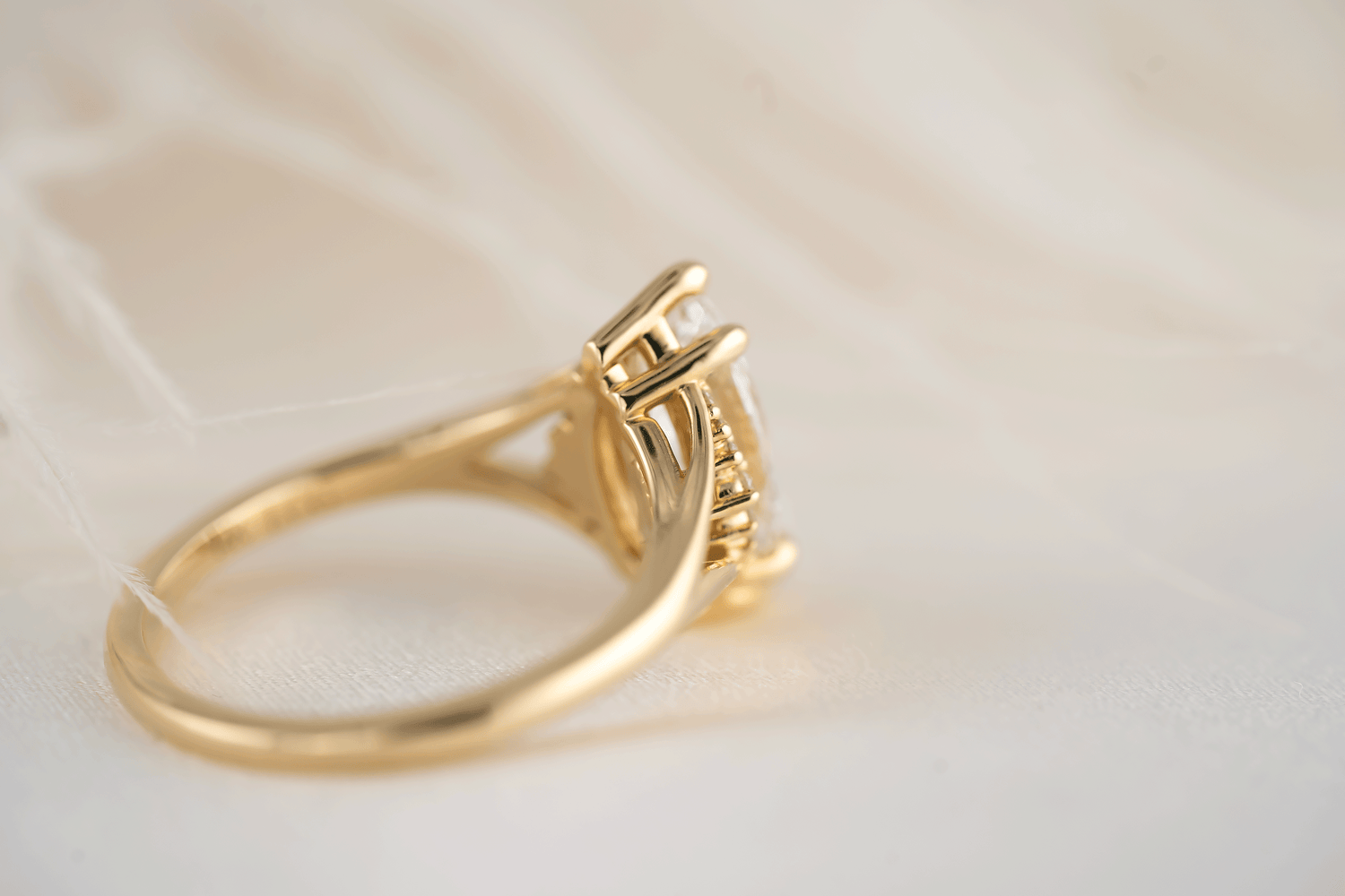 The Serendipity Ring | Marquise Diamond