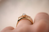 The Maeve 0.65 CT Marquise Periwinkle Sapphire Ring - Lavender Creek Gems 