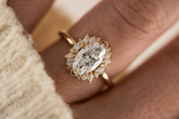 The Eleanor Ring | Diamond - Lavender Creek Gems 