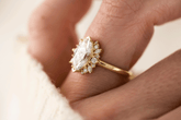 The Eleanor Ring | Diamond - Lavender Creek Gems 