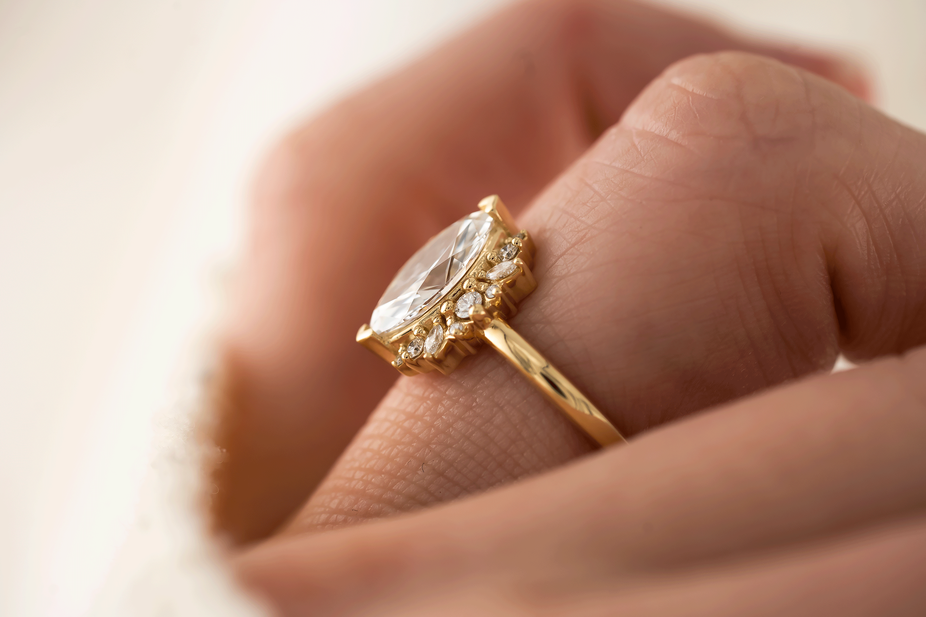 The Eleanor Ring | Diamond - Lavender Creek Gems 