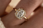 The Eleanor Ring | Diamond - Lavender Creek Gems 