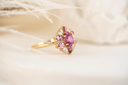 The Marigold Ring | Pink Sapphire