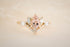 The Aurora 0.83 CT Pear Morganite Ring - Lavender Creek Gems 