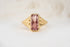 The Nightbloom Ring | 1.87 CT Rectangular Starbrite™ Bicolor Pink Tourmaline - Lavender Creek Gems 