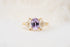 The Veraine Ring | 2.03 CT Oval Light Purple Sapphire - Lavender Creek Gems 