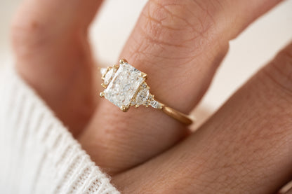 The Maeve Ring | Radiant Diamond - Lavender Creek Gems 