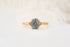 The Fates Ring | 1.97 CT Oval Opalescent Light Blue Sapphire - Lavender Creek Gems 